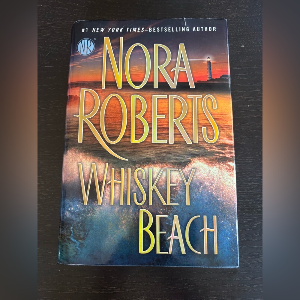 3/$20 - Nora Roberts 'Whiskey Beach' Hardcover Book